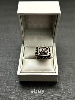 Very beautiful antique solid silver ring