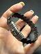 Vintage Albanu Style Solid Silver Bracelet With Braided Elephant Bangle Chain