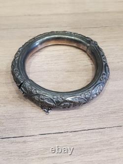 Vintage Chinese Silver Bangle