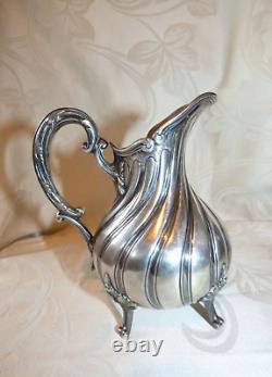 Vintage Creamer Milk Pitcher in Solid Silver Minerva Hallmark 215 grams