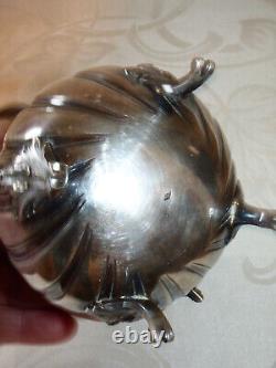 Vintage Creamer Milk Pitcher in Solid Silver Minerva Hallmark 215 grams