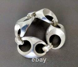 Vintage Large Bracelet in 800 Solid Silver