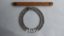 Vintage Large Solid Silver Chain 925 Hallmarked 193g 55cm