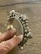 Vintage Moroccan Berber Mizam Bracelet In Solid Silver, 119 G, Ethnic