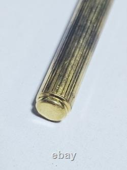 Vintage PIERRE CARDIN Ballpoint Pen in Solid Silver Vermeil, Refillable Ink