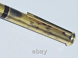 Vintage PIERRE CARDIN ballpoint pen in vermeil solid silver with replaceable refill