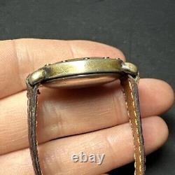 Vintage RICHARDS-ZEGER Wristwatch in Solid Silver Vermeil with Screws