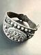Vintage Silver Chunky Bracelet Ethnic Tank Style