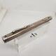 Vintage Silver Plated Fountain Pen With 18k Gold Nib From The Year 1930