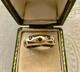 Vintage Silver Vermeil Rare Rose Garnet Haute Couture Design Ring