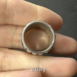 'Vintage Solid 925 Silver Ring Bangle Alliance Rings by Creator MAUBOUSSIN'