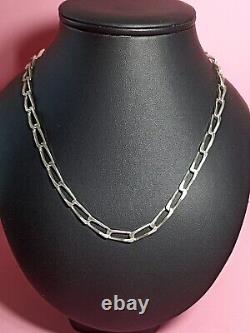 Vintage Solid Silver Chain 50.5cm