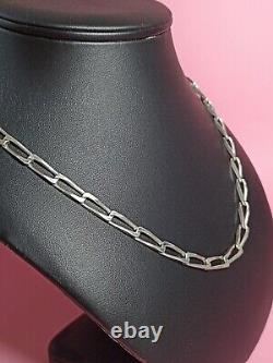 Vintage Solid Silver Chain 50.5cm