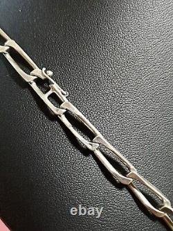 Vintage Solid Silver Chain 50.5cm