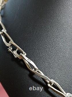 Vintage Solid Silver Chain 50.5cm