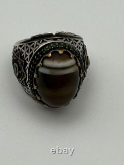 Vintage Solid Silver Ring 925