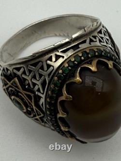 Vintage Solid Silver Ring 925