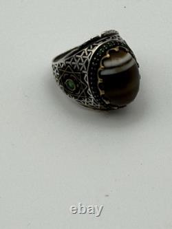 Vintage Solid Silver Ring 925