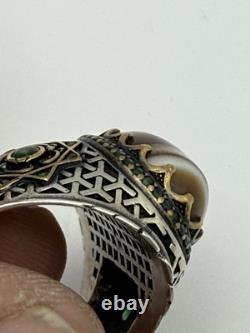 Vintage Solid Silver Ring 925
