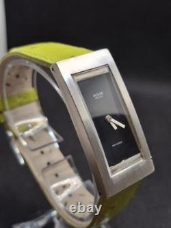 Vintage Solid Silver Tank Watch GUILDE Reglex Working