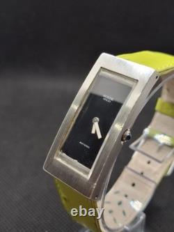 Vintage Solid Silver Tank Watch GUILDE Reglex Working