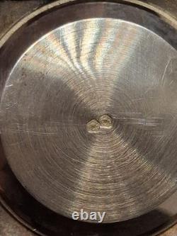 Vintage Solid Silver Tank Watch QUILBÉ Works Very Well