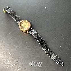 Vintage Solid Silver Wristwatch Silver Tank OBREY Mechanical