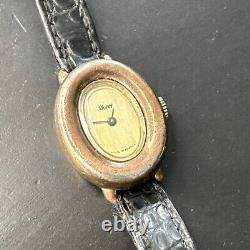 Vintage Solid Silver Wristwatch Silver Tank OBREY Mechanical