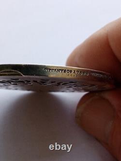 Vintage Tiffany and Co. Sterling Silver Perfume Vinaigrette Box