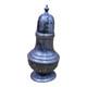Vintage Antique Engraved Solid Silver Salt And Pepper Shakers