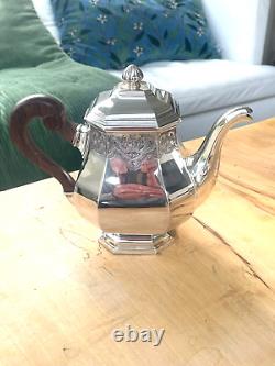 Vintage silver coffee and tea set by Christofle