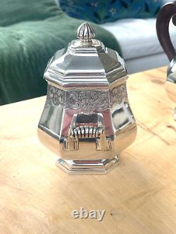 Vintage silver coffee and tea set by Christofle