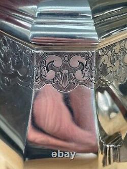 Vintage silver coffee and tea set by Christofle