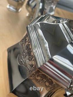 Vintage silver coffee and tea set by Christofle
