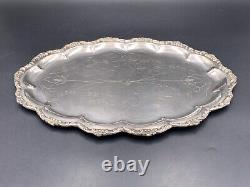 Vintage silver dish