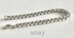 Vintage solid 925 sterling silver bracelet, weight 22.5 g