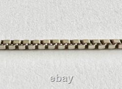 Vintage solid 925 sterling silver bracelet, weight 22.5 g