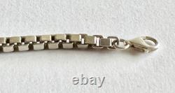 Vintage solid 925 sterling silver bracelet, weight 22.5 g