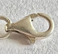 Vintage solid 925 sterling silver bracelet, weight 22.5 g
