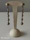 Vintage Solid Silver Dangling Earrings