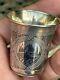 Vodka Cup & Russian Sterling Silver & Russia & Antique
