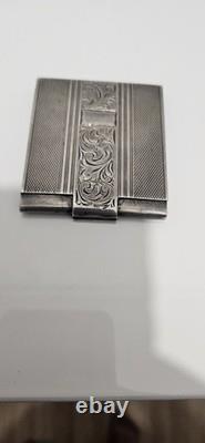 antique silver box
