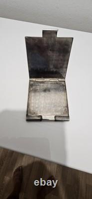 antique silver box