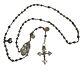 05k20 Ancien Chapelet Xviiie + Perles Argent Massif Prieres Religion Sainte Anne