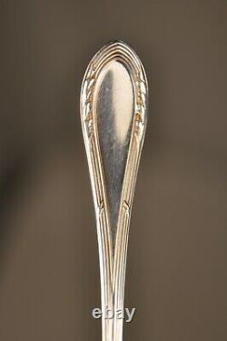 12 Cuilleres Ancien A Moka Argent Massif Antique Solid Silver Spoons