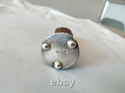 ANCIENNE GRANDE AMULETTE MAIN FIGA ARGENT MASSIF 900 MACASSAR sterling silver