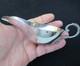 Ancien Canard De Malade Tasse En Argent Massif Hector Alfred Minerve 79 G 15 Cm