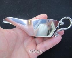 ANCIEN CANARD DE MALADE TASSE EN ARGENT MASSIF Hector Alfred MINERVE 79 g 15 cm