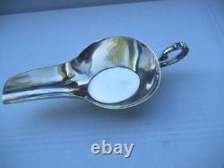 ANCIEN CANARD DE MALADE TASSE EN ARGENT MASSIF Hector Alfred MINERVE 79 g 15 cm