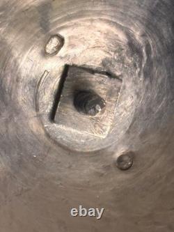 ANCIEN DRAGEOIR EN ARGENT MASSIF 1er COQ & CRISTAL BACCARAT ARMOIRIE FIN 18EME